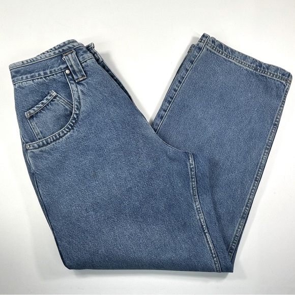 GSL Denim Straight Cut Jeans Size 34 X 32 Men's - Picture 5 of 12